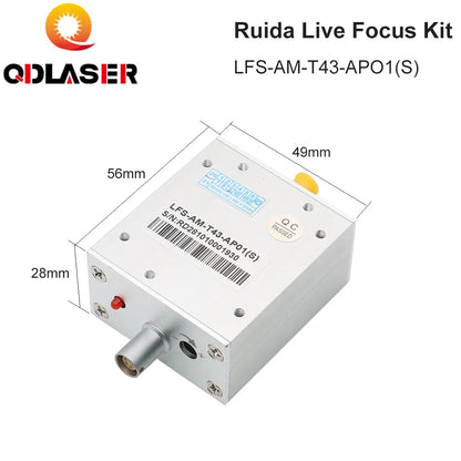 Ruida LFS-AM-T43-AP01(S) Metal Cutting Live Focus System Amplifier and Amplifier Connecting Line for Laser Machine