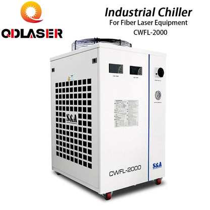 QDLASER S&A CWFL-2000 Industrial Laser Chiller For Laser Cutting Machine