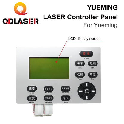 QDLASER Han's YUEMING Laser Controller Button Panel for Laser Engraving and Cutting Machine