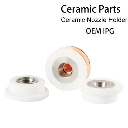 QDLASER Professional Factory OEM High Quality Alumina Ceramic Parts For Laser Cutting Machine