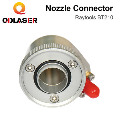 QDLASER BT210 BT210S Nozzle Connector Fiber Laser Cutting Head Nozzle Holder Part for Raytools Fiber Metal Cutting Machine