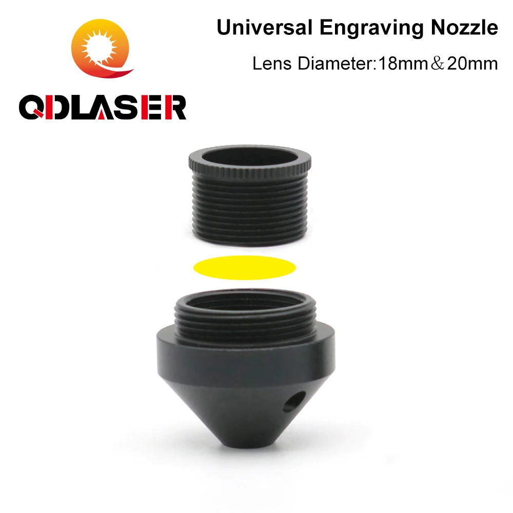 QDLASER Laser Parts Compound/Universal Engraving Nozzle