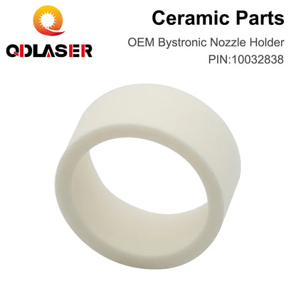 QDLASER  10032838 Laser Ceramic Insulating Ring D26 H11.5 Fiber Laser Cutting Machine Spare Parts