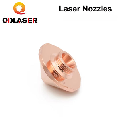 QDLASER Laser fiber optic cutting nozzle Caliber 0.8mm-1.7mm Single Layer Dia.24 for Fiber Laser Cutting Head