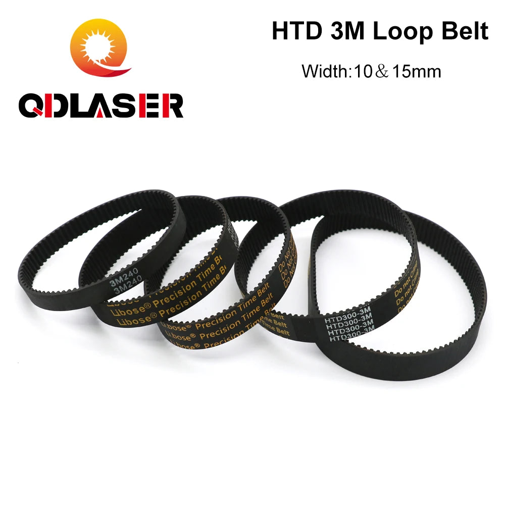 QDLASER CO2 Laser Machine Gennral Parts HTD-3M Loop Belt
