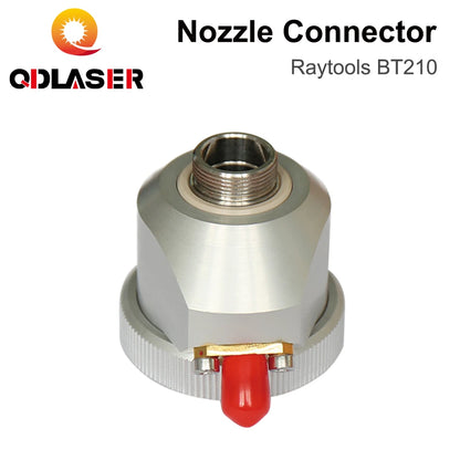 QDLASER BT210 BT210S Nozzle Connector Fiber Laser Cutting Head Nozzle Holder Part for Raytools Fiber Metal Cutting Machine