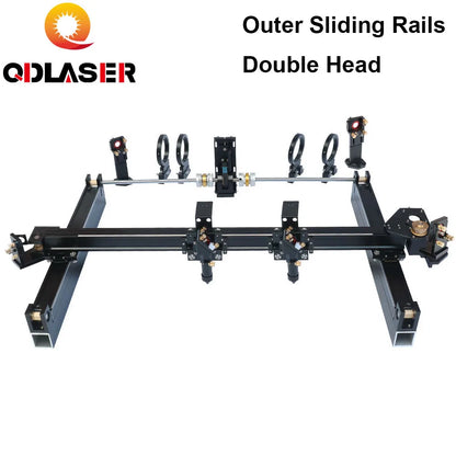 Laser Mechanical Parts External Slide Guide for CO2 Laser Engraving Cutting Machine