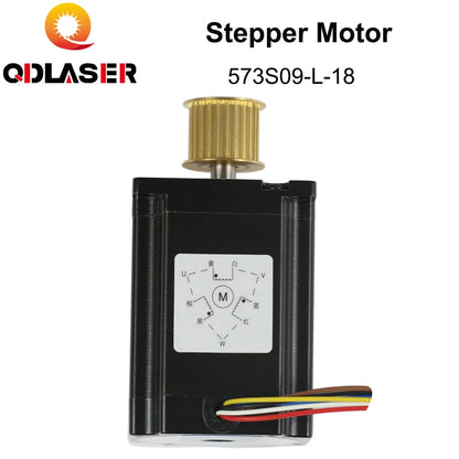 QDLASER Leadshine 3-Phase Stepper Motor 573S09-L-18
