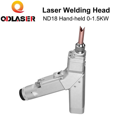 QDLASER WSX ND18 0-1.5KW Hand-held Fiber Laser Head Laser Welding Head