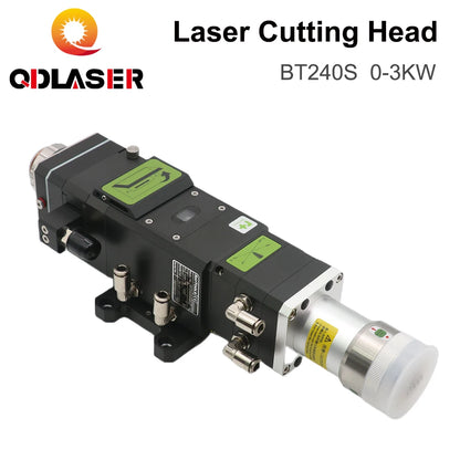 QDLASER Raytools BT240S Fiber Laser Cutting Head 0-3KW Manual Focusing for QBH Metal Laser Cut FIber Laser Cutting Machine