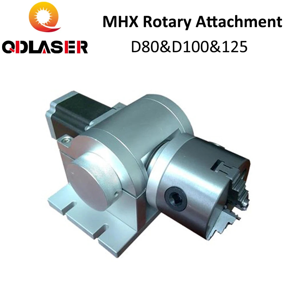 QDLASER D80 D100 D125 Rotary Attachment