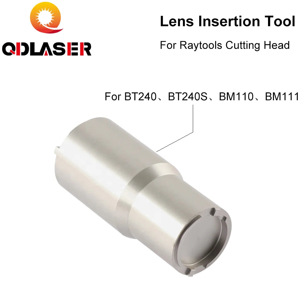 QDLASER Lens Insertion Fiber Laser Cutting Tool D28 D30 D37 for Raytools Laser Head BT240 BT240S BM111 BM110 BT210