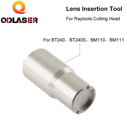 QDLASER Lens Insertion Fiber Laser Cutting Tool D28 D30 D37 for Raytools Laser Head BT240 BT240S BM111 BM110 BT210