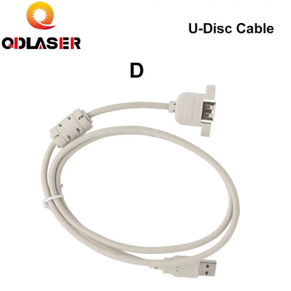 QDLASER Ruida RDC6442S  RDC6445G  RDC6432 Co2 Laser  Control Card USB Extension Cable Power Cable Adapter & Screws