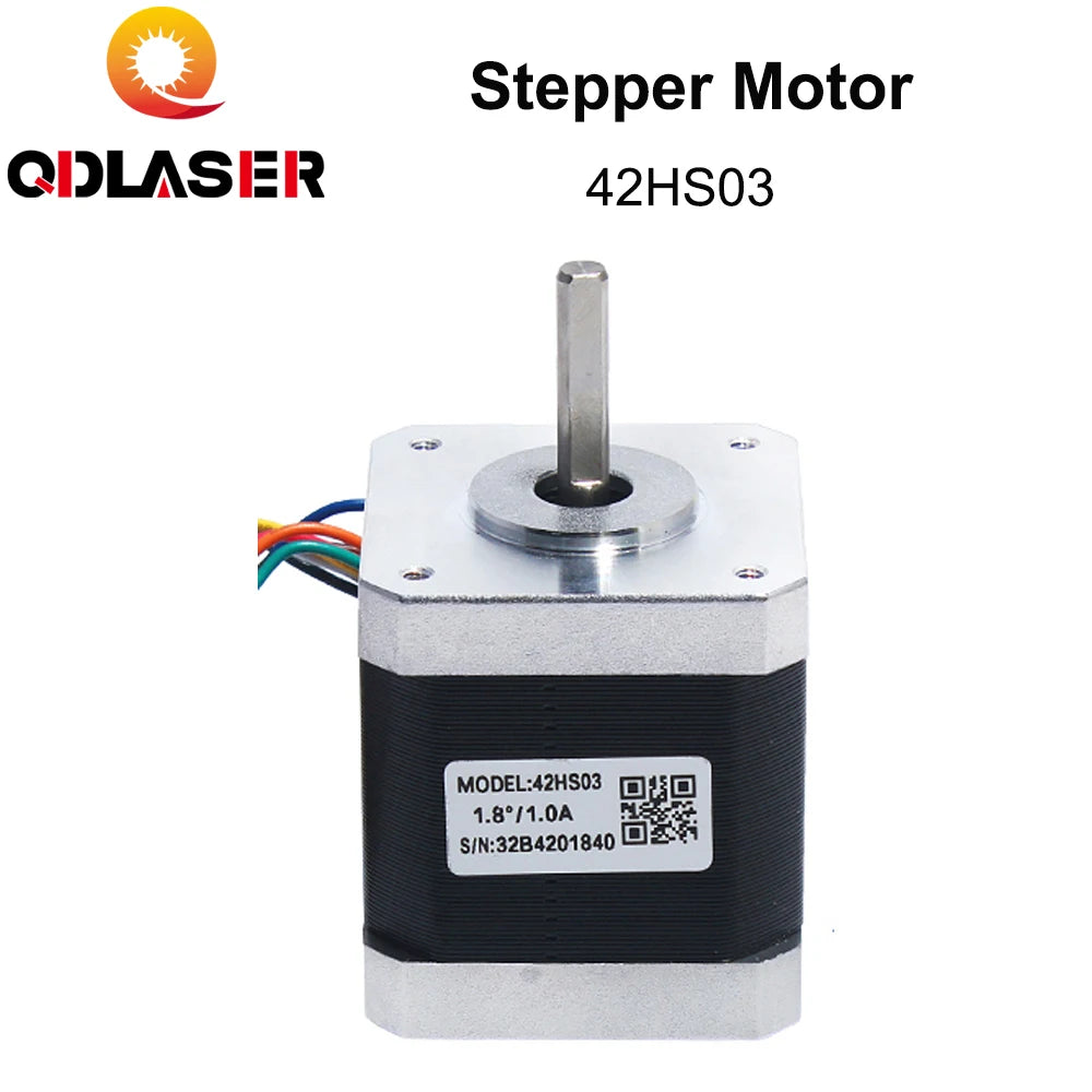 QDLASER NEMA17 2-Phase 42HS03 1.8 Degree China Hybrid Step Stepper Motor