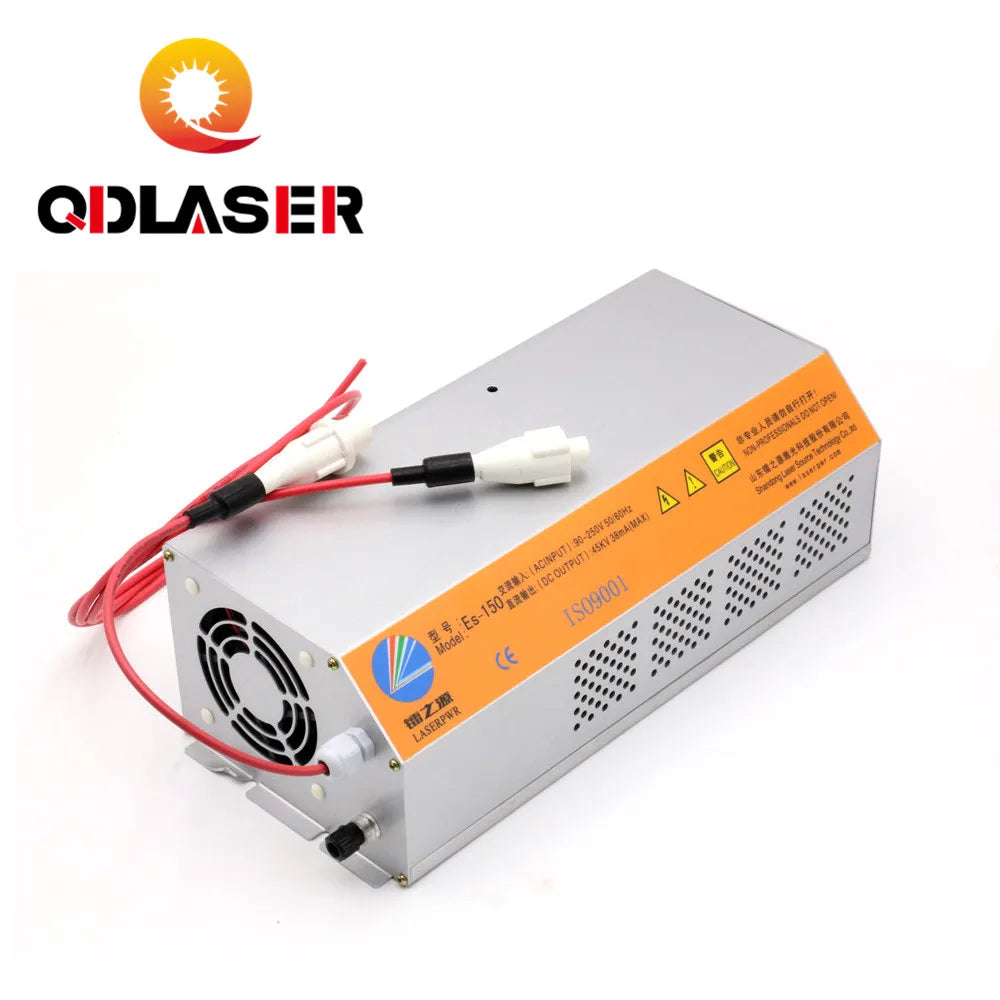 QDLASER 150-180W HY-ES150 Co2 Laser Power Supply for CO2 Laser Engraving Cutting Machine ES Series
