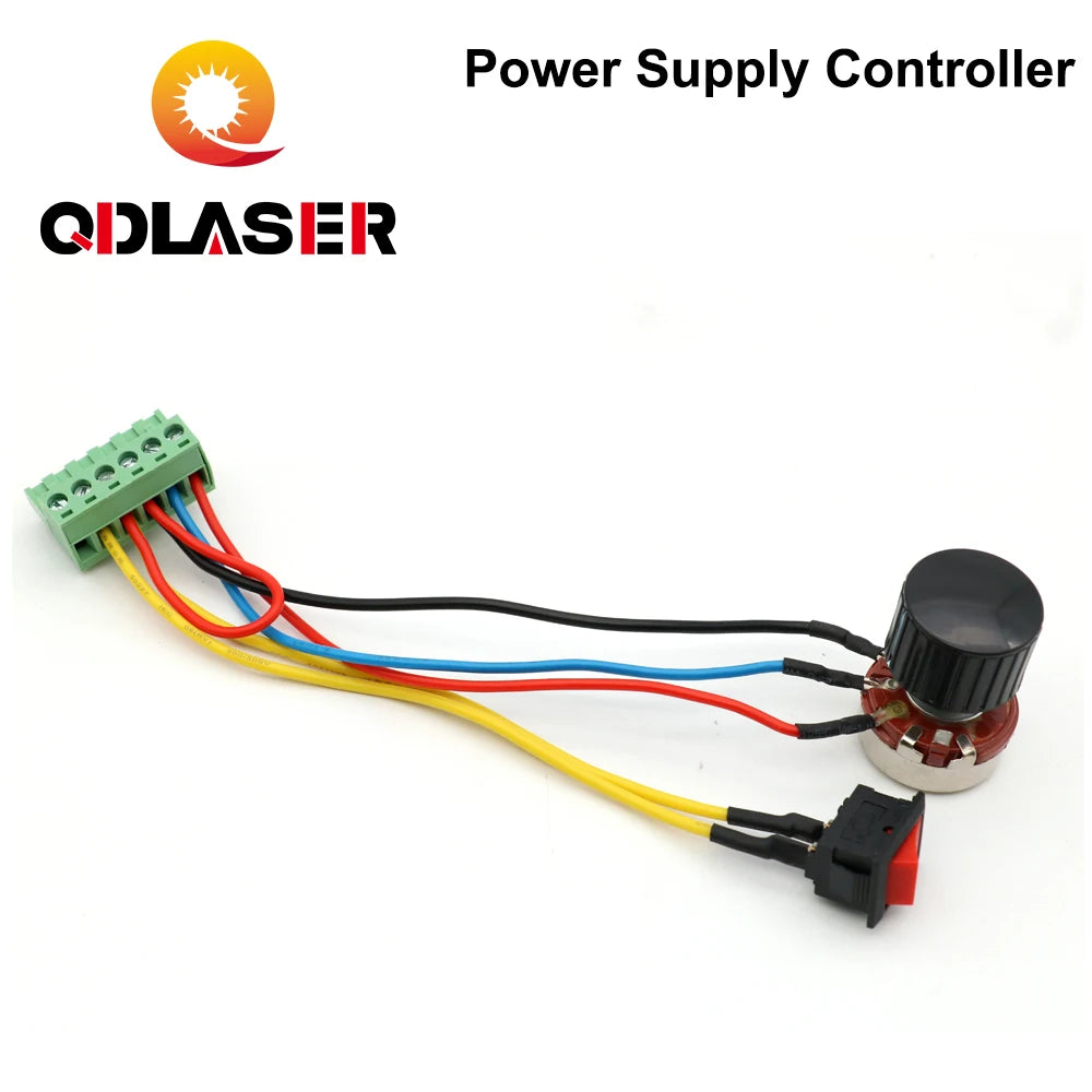 QDLASER Adjustable Resistor Adjuster With Knob And Switch