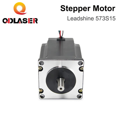 QDLASER Leadshine 573S15 3 Phase Stepper Motor for NEMA23 5A Length 79mm (2.99 Inch) Shaft 8mm (0.315 Inch)