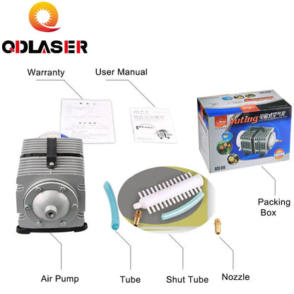 QDLASER ACO-016 Electromagnetic Air Pump Laser Engraving Machine Electromagnetic Air Compression Pump