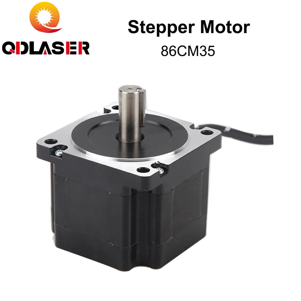 New Original Leadshine 2-Phase 1.8 Degree 3.5N.M Hybrid Open-Loop Stepper Motor NEMA34 86CM35 For Laser Machine