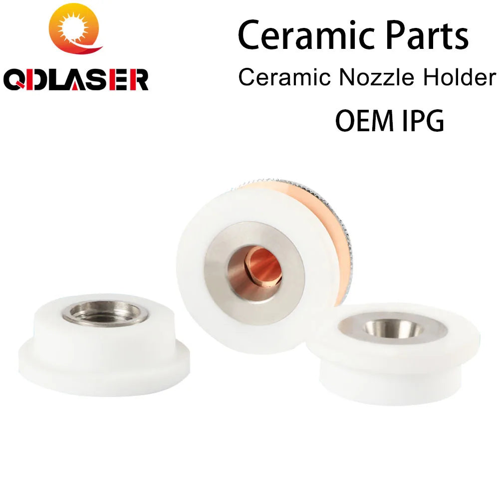 QDLASER Professional Factory OEM High Quality Alumina Ceramic Parts For Laser Cutting Machine