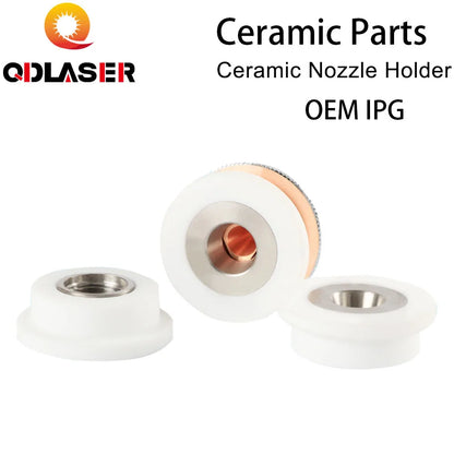 QDLASER Professional Factory OEM High Quality Alumina Ceramic Parts For Laser Cutting Machine