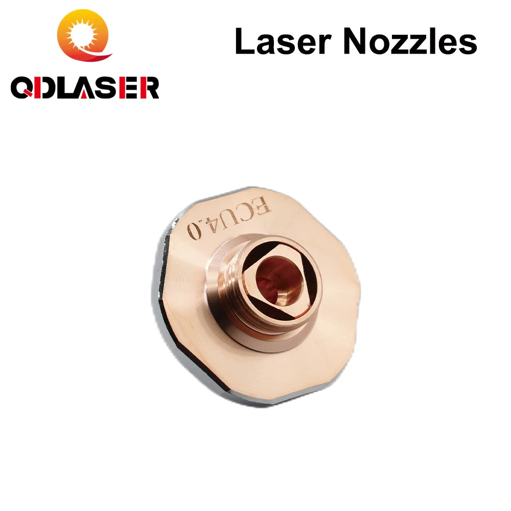 QDLASER Single Layer Double Layer Nozzles Dia 25mm  M11/M12 Caliber 4.0/6.0/10.0mm for Fiber Laser Cutting Head