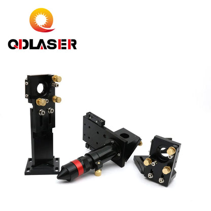 CO2 Laser Head Set Reflect Mirror & Focus Lens Integrative Fixture Mount Holder