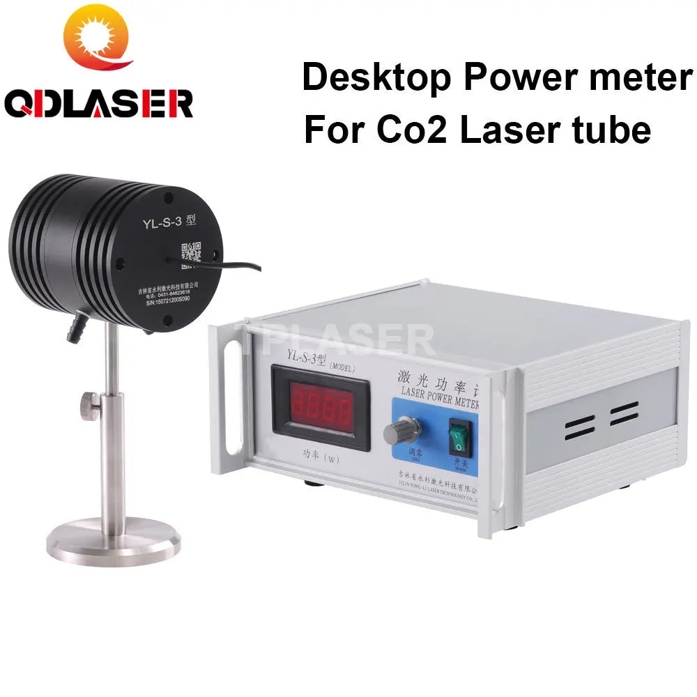 QDLASER Desktop Laser Power Meter 0-200W YL-S-III for Co2 Laser Engraving and Cutting Machine