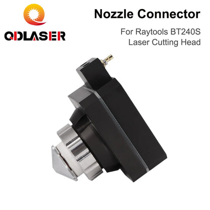 QDLASER Laser Cutting Head Nozzle Connector BT240S Nozzle Holder Ceramic Connector for Raytools BT240S Laser Cutting Head