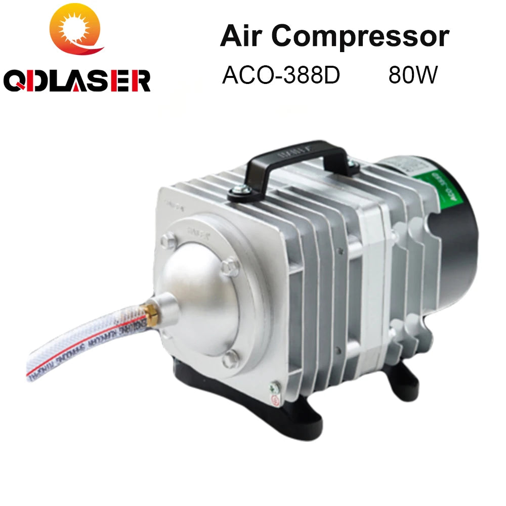 QDLASER 80W AC Air Compressor Electrical Magnetic Air Pump