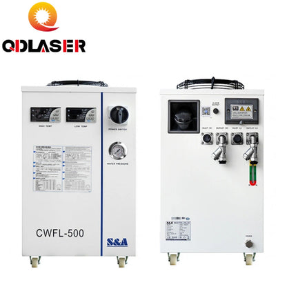 Industrial Water Cooling Chiller CWFL-500 For Fiber Laser Cutting Machine