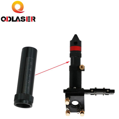 CO2 Laser Head Lens Tube O.D.25 Tube for D20 F50.8 Lens for CO2 Laser Cutting Engraving Machine