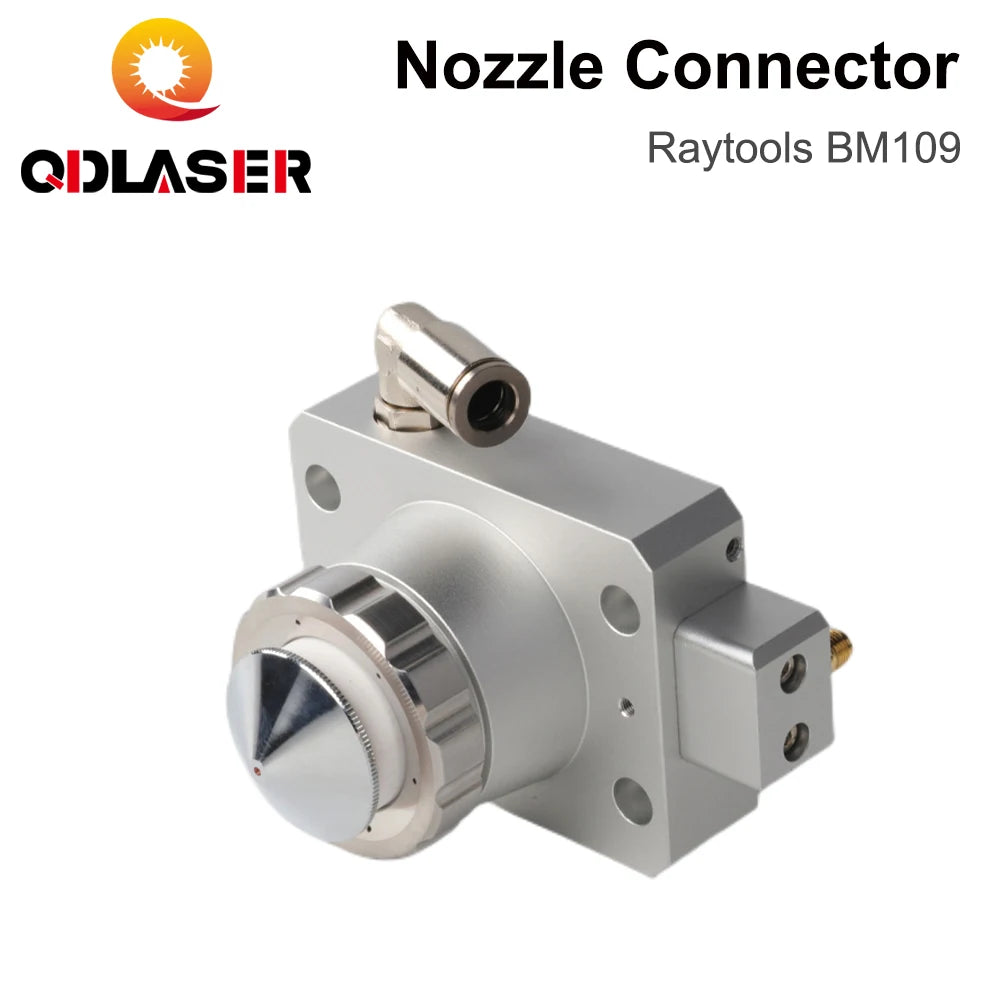 QDLASER Fiber Laser Head Nozzle Connection Parts BM109 0-1.5kW for Fiber Metal Cutting Machine Nozzle Connector