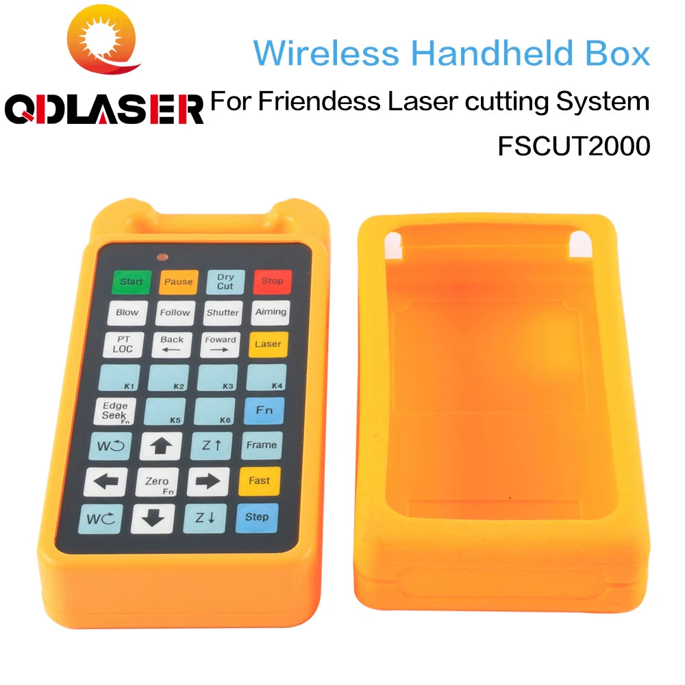 QDLASER Cutting Controller Parts FSCUT2000 Control Card/Terminal Board/Wireless Handled Box