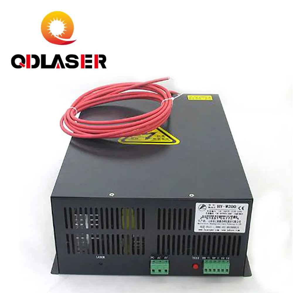 QDLASER HY-200W 200W CO2 Laser Power Supply for 200W Laser Cutting Machine