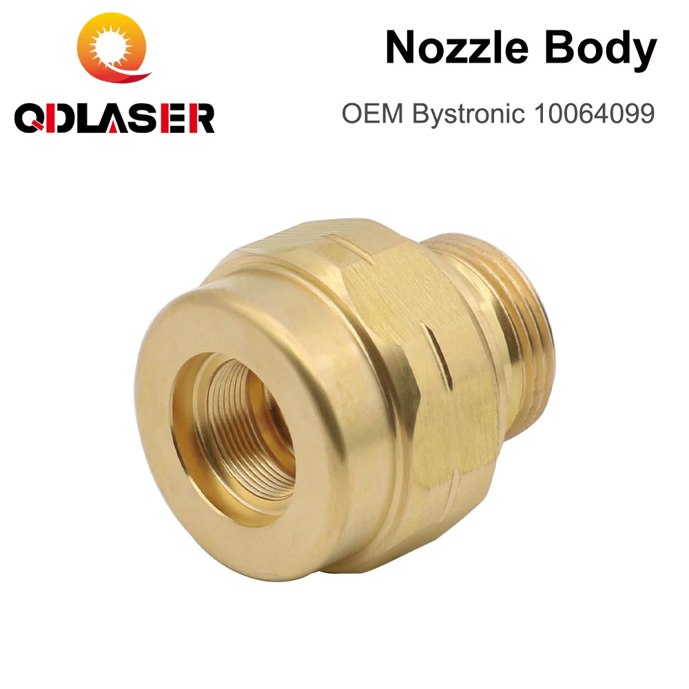 QDLASER  OEM 10064099 Laser Nozzles Holder M15-M10 for Fiber Laser Cutting Head Replacement Parts