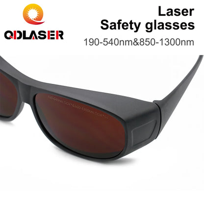 QDLASER SGUBGF-A-OD8 Safety Style Glasses a Fiber Laser Protective Glasses for Protective Glasses for Fiber Laser Machines