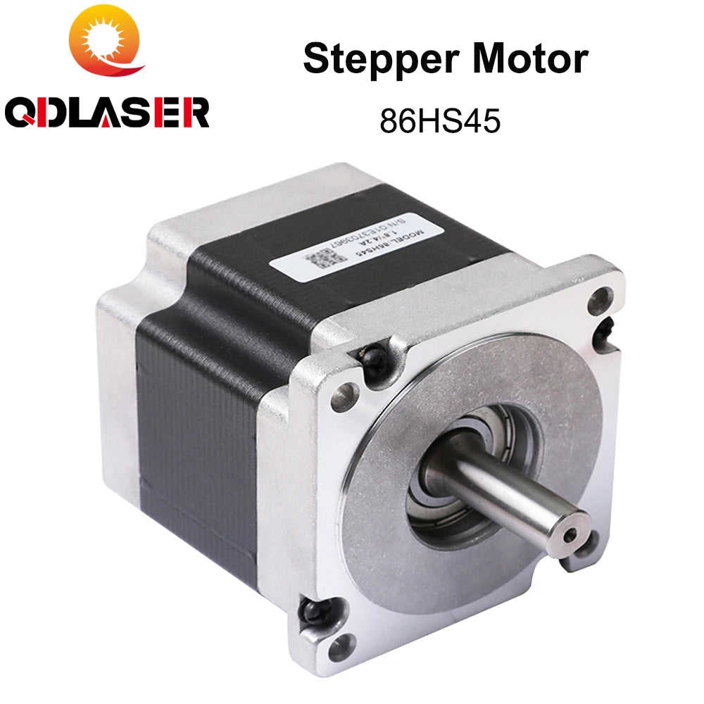 QDLASER Nema34 86HS45 Leadshine 2-Phase Laser Stepper Motor