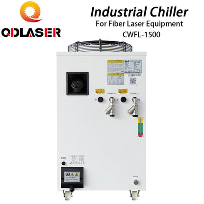 QDLASER Industry Air Water Chiller CWFL-1500AN & 1500BN for Fiber Laser Engraving and Cutting Machine