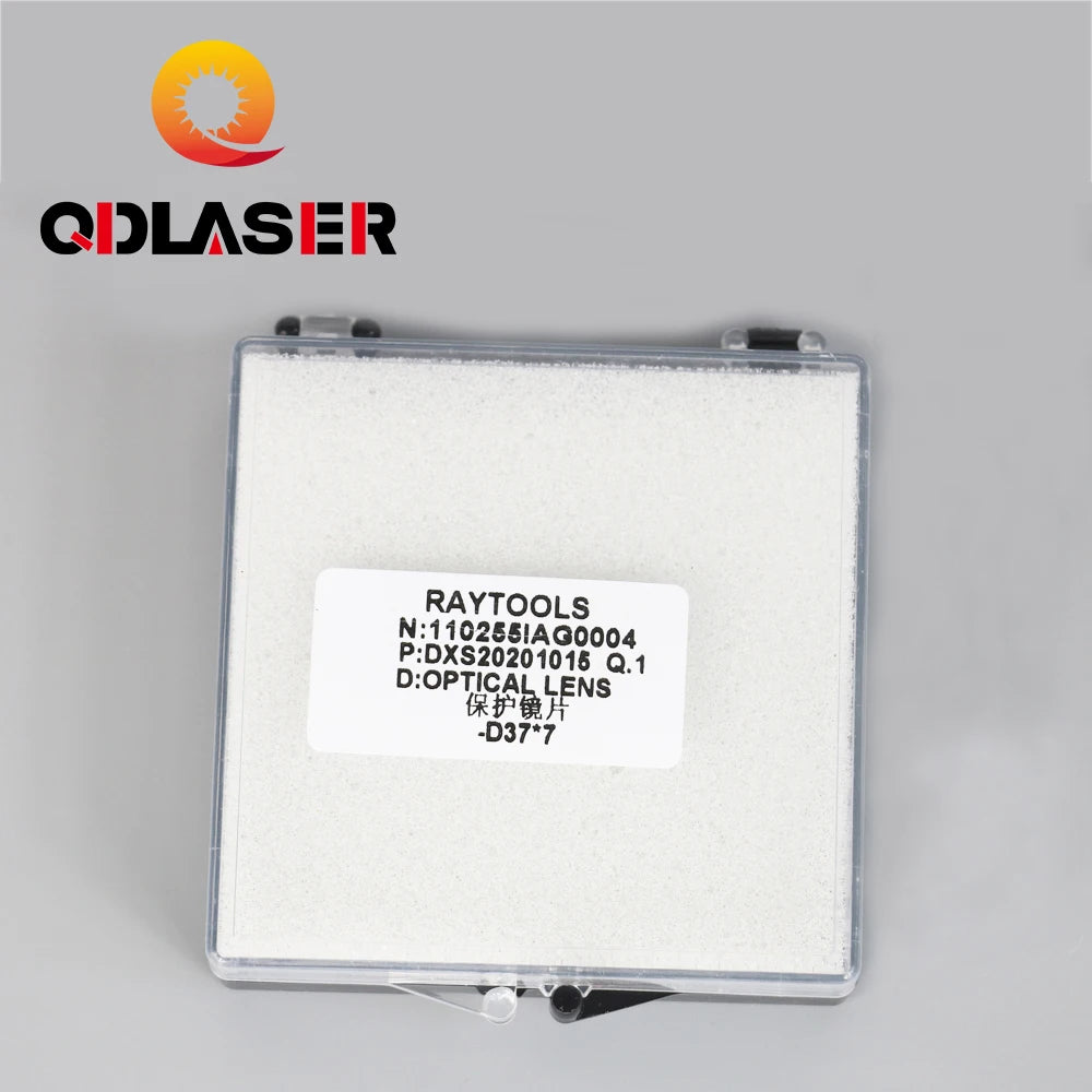 QDLASER 37*7 Optical Protective Laser Lens For Raytools BM114 Laser Cutting Head