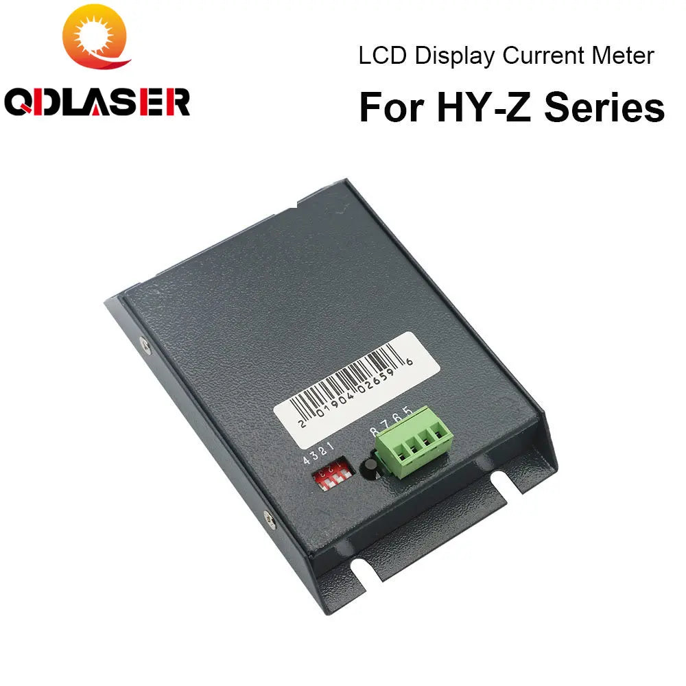 QDLASER CO2 Laser Power Supply LCD Display Current Meter External Screen for HY-Z Series CO2 Laser Power Supply