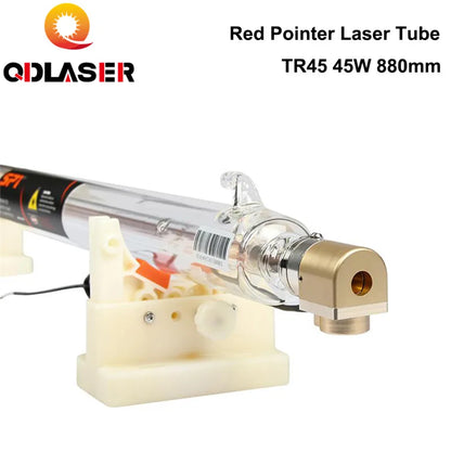 SPT TR45 Ceramic CO2 Laser Tube 45w With Red Light Indication for Co2 Laser Engraving and Cutting Machine