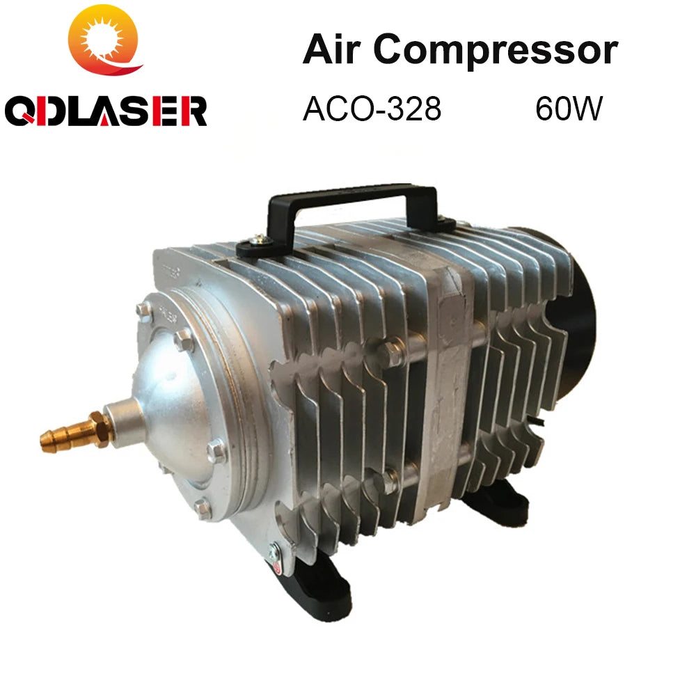 QDLASER Laser Parts Hailea Electrical Magnetic Portable Mini Air Compressor 60W