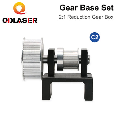 QDLASER Gear Base Set Machine Mechanical Parts for Laser Engraving Cutting Machine