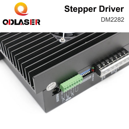 QDLASER Leadshine 2 Phase Digital Stepper Driver DM2282 for 110/130 Stepper Motor 2.2~8.2A Work 80~220VAC Replace MD2278 ND2278