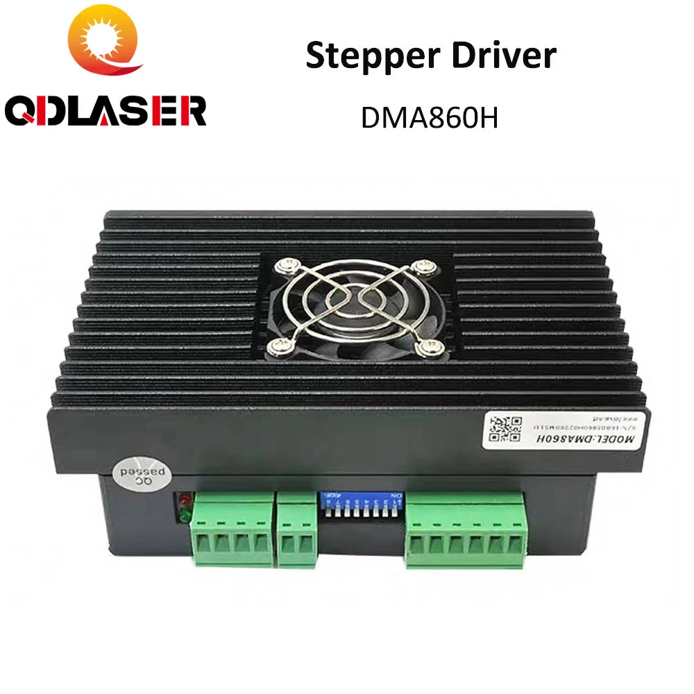QDLASER Leadshine Driver 2-Phase NEMA34 DMA860H Stepper Motor Driver for Co2 Laser Cutting and Engraving Machine
