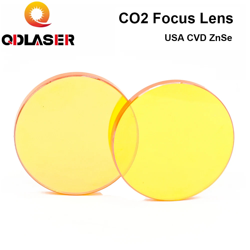 USA ZnSe D12 D15 D18 D19.05 D20 CO2 Laser Focus Lens for Laser Cutting Machine