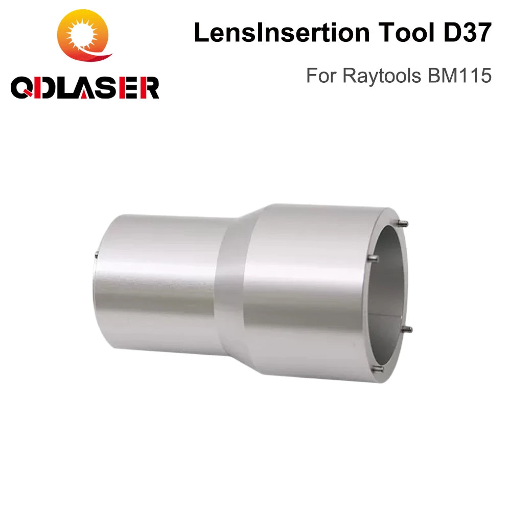 QDLASER BM115 Lens Insertion Tool Focus Lens D37 Insertion Tool for Raytools BM115 Optical Focus Lens