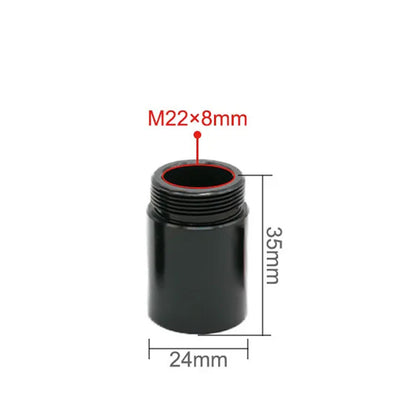 QDLASER CO2 Extension Tube Extension Ring Suit Laser head O.D.24mm Lens Tube for CO2 Laser Cutting & engraving Machine